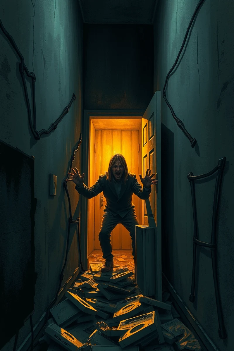 Dream of a Locked Room Unable to Open the Door