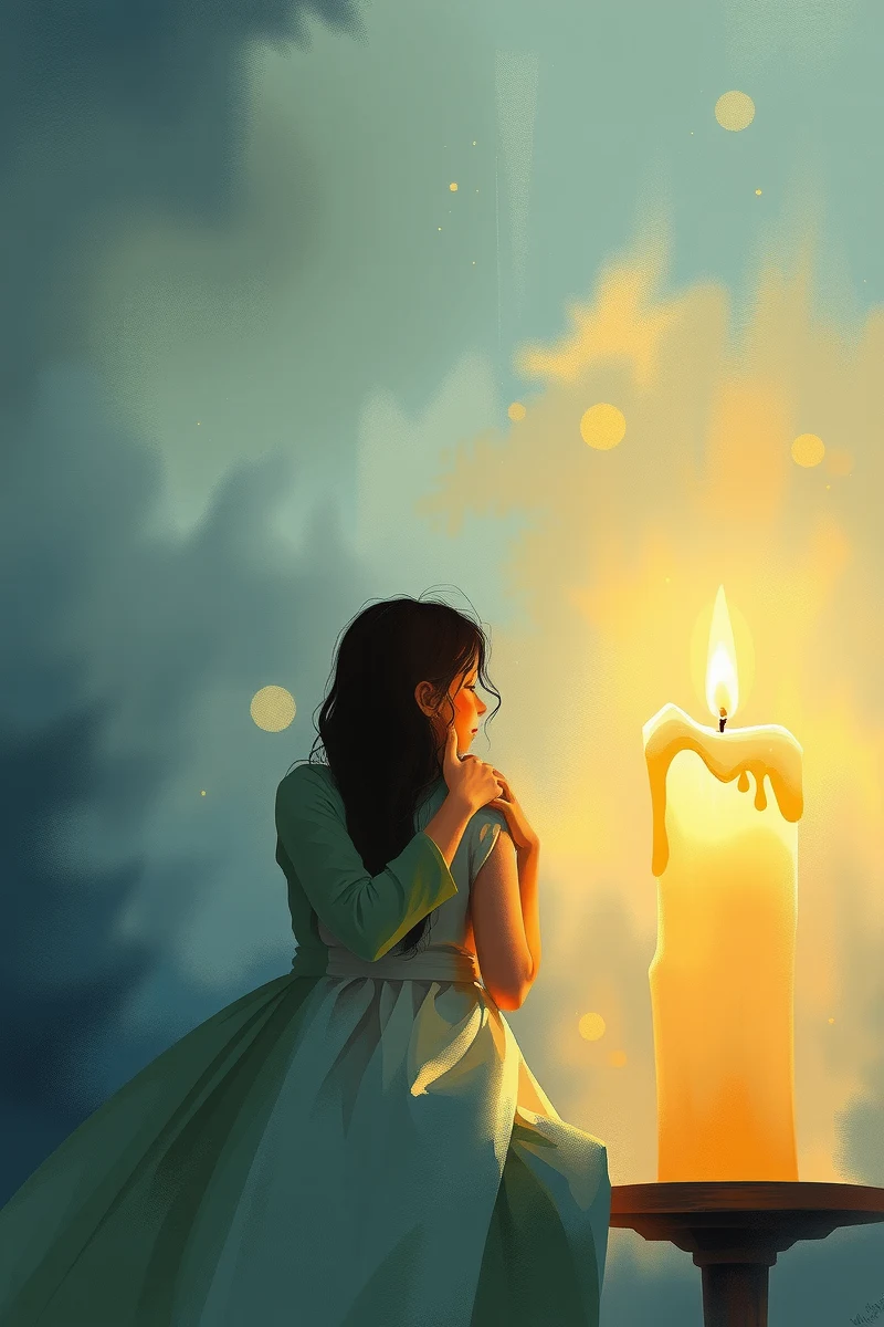 Dream of a Memorial Candle Arriving Late
