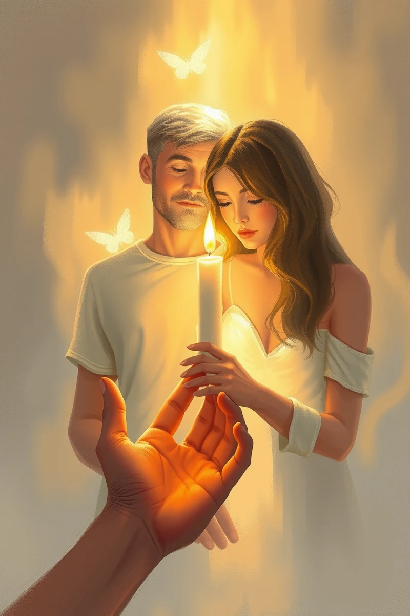 Dream of a Memorial Candle Being Held