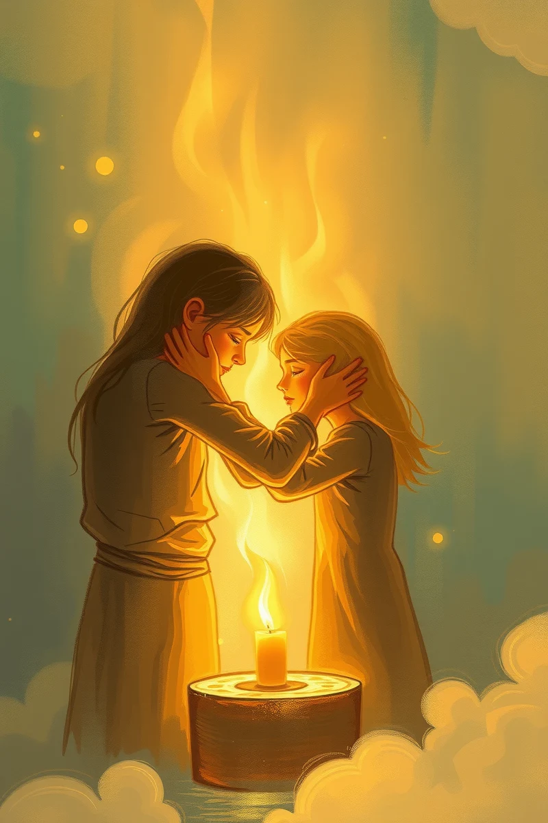 Dream of a Memorial Candle Coming Alive