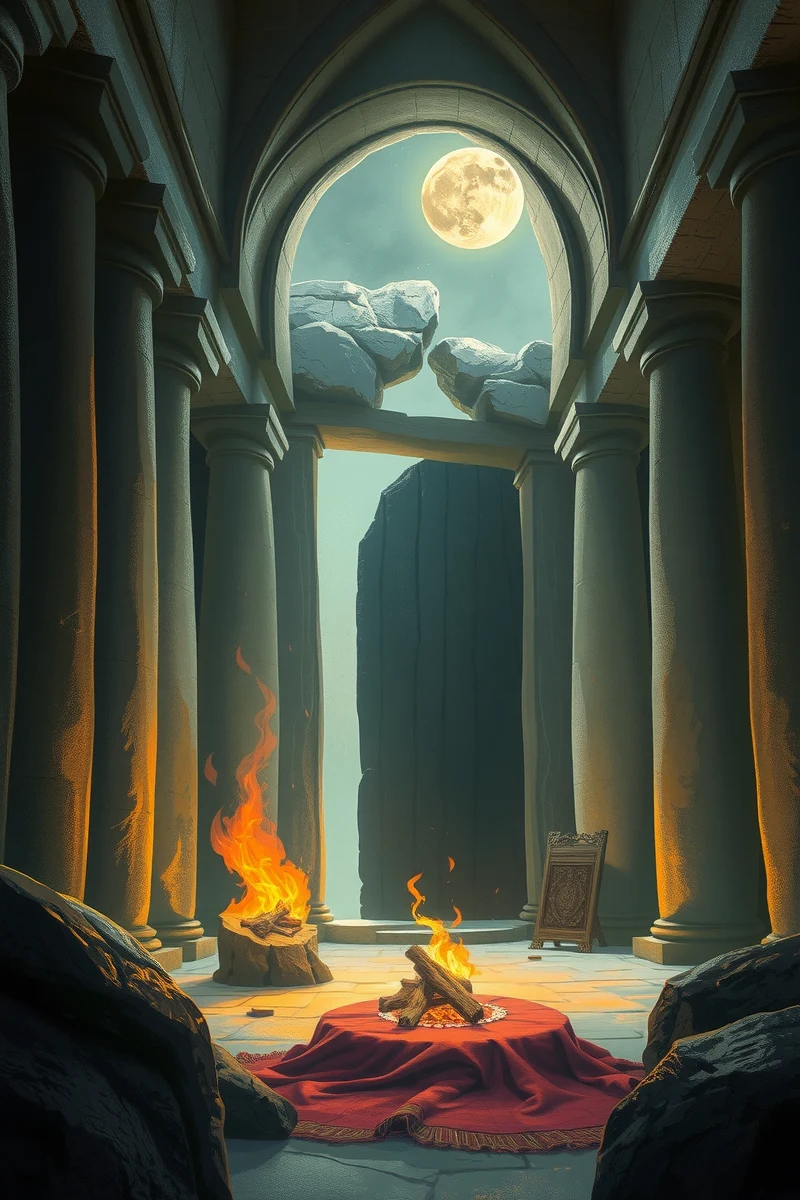 Dream of a Sacred Door Being Rebuilt