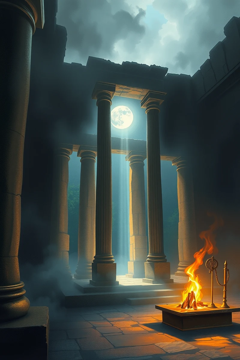 Dream of a Sacred Door Filling With Light