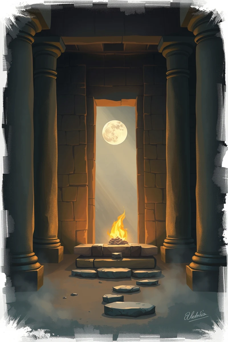 Dream of a Sacred Door Losing an Offering