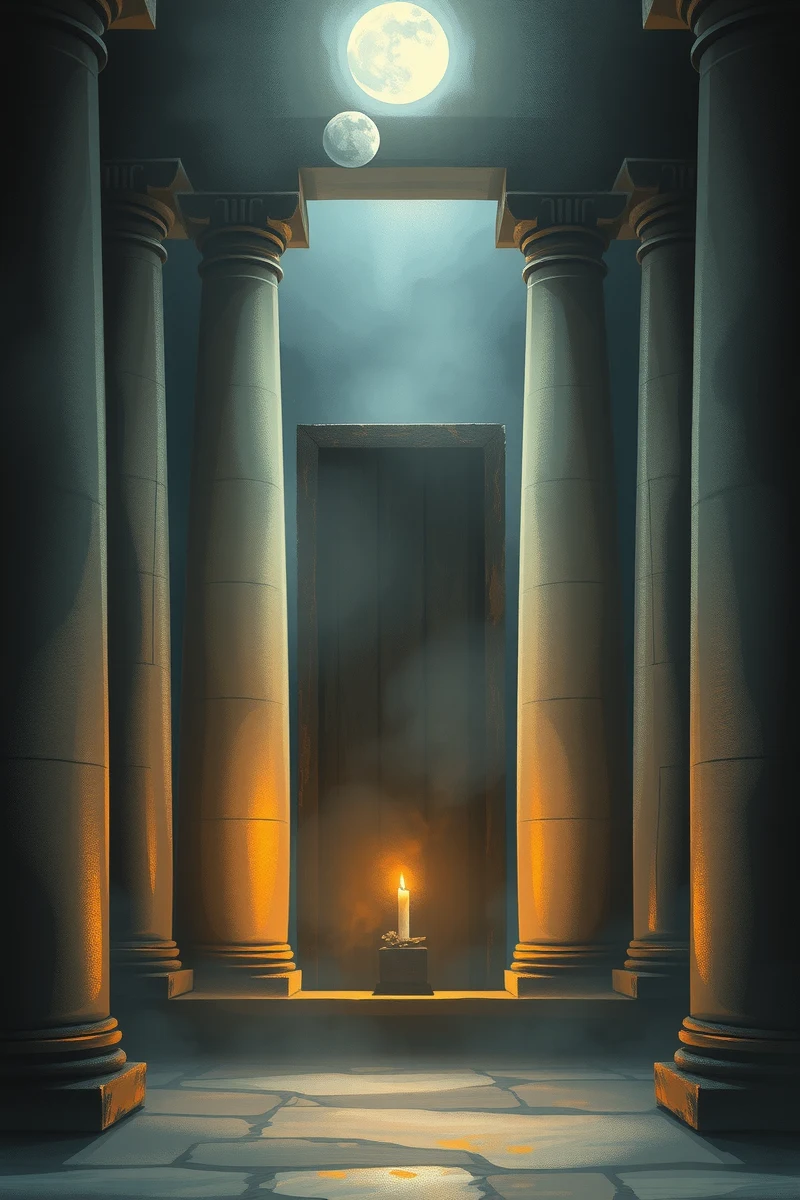 Dream of a Sacred Door Relighting a Candle