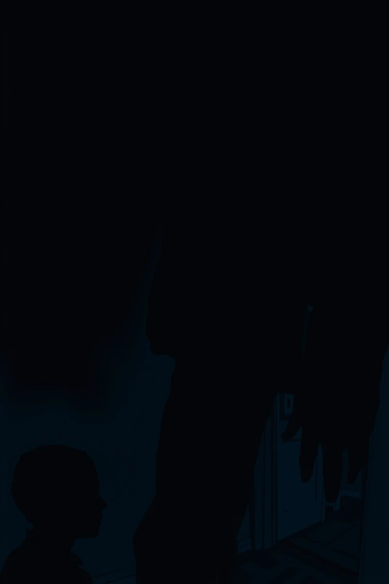 Dream of a Shadow Figure Moving Without Sound