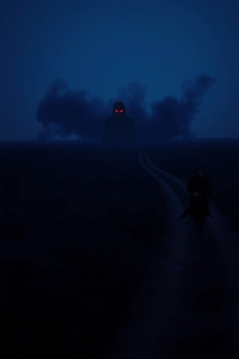 Dream of a Shadow Figure Through a Field
