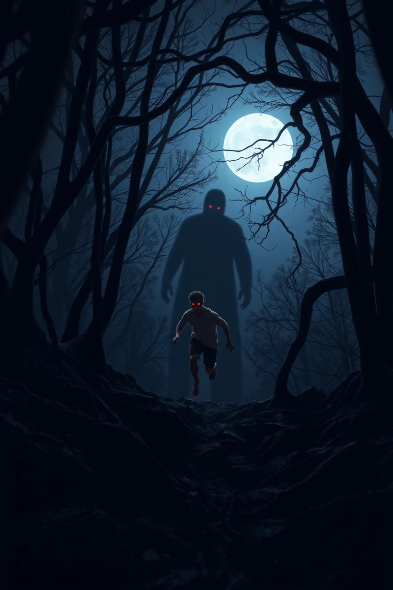 Dream of a Shadow Figure Through a Forest