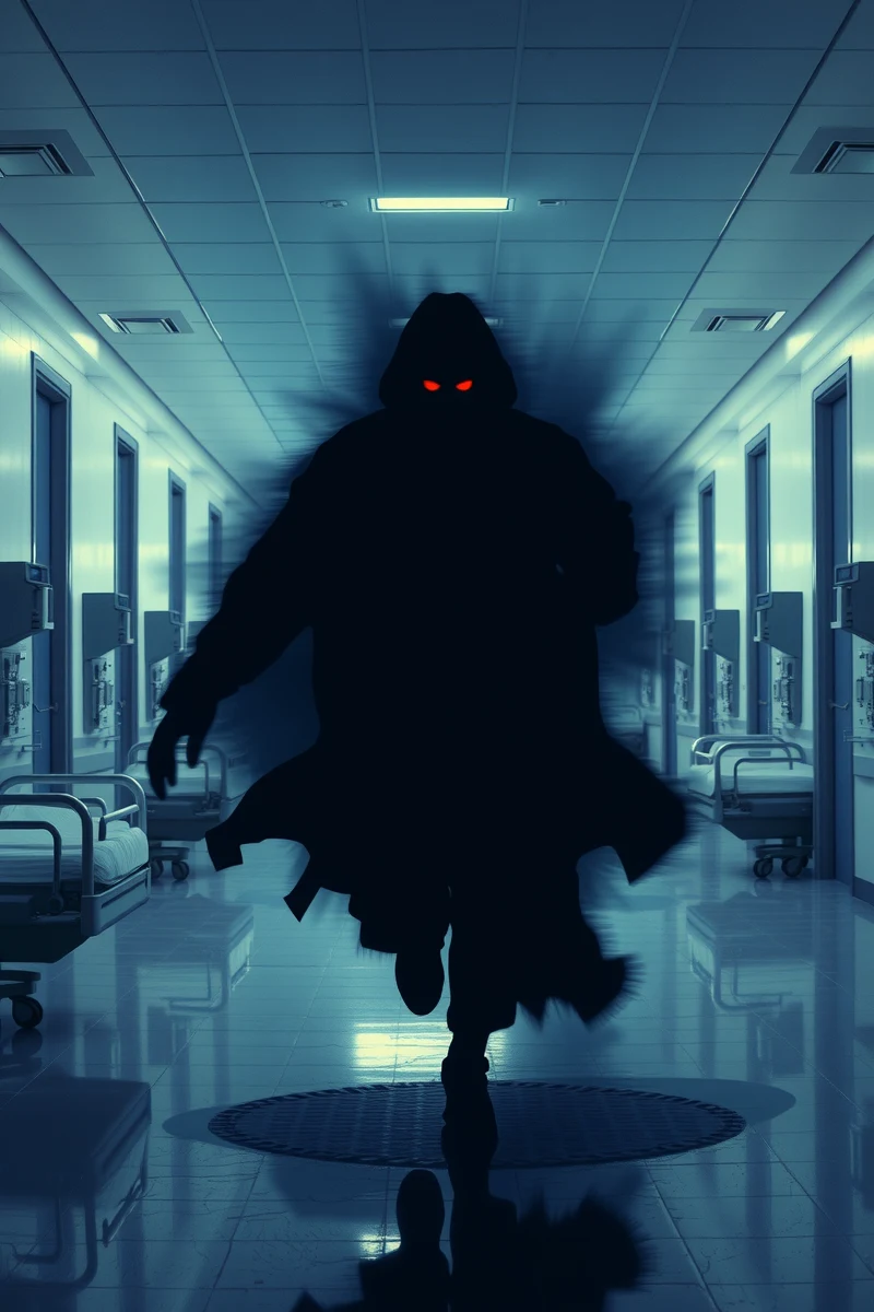 Dream of a Shadow Figure Through a Hospital