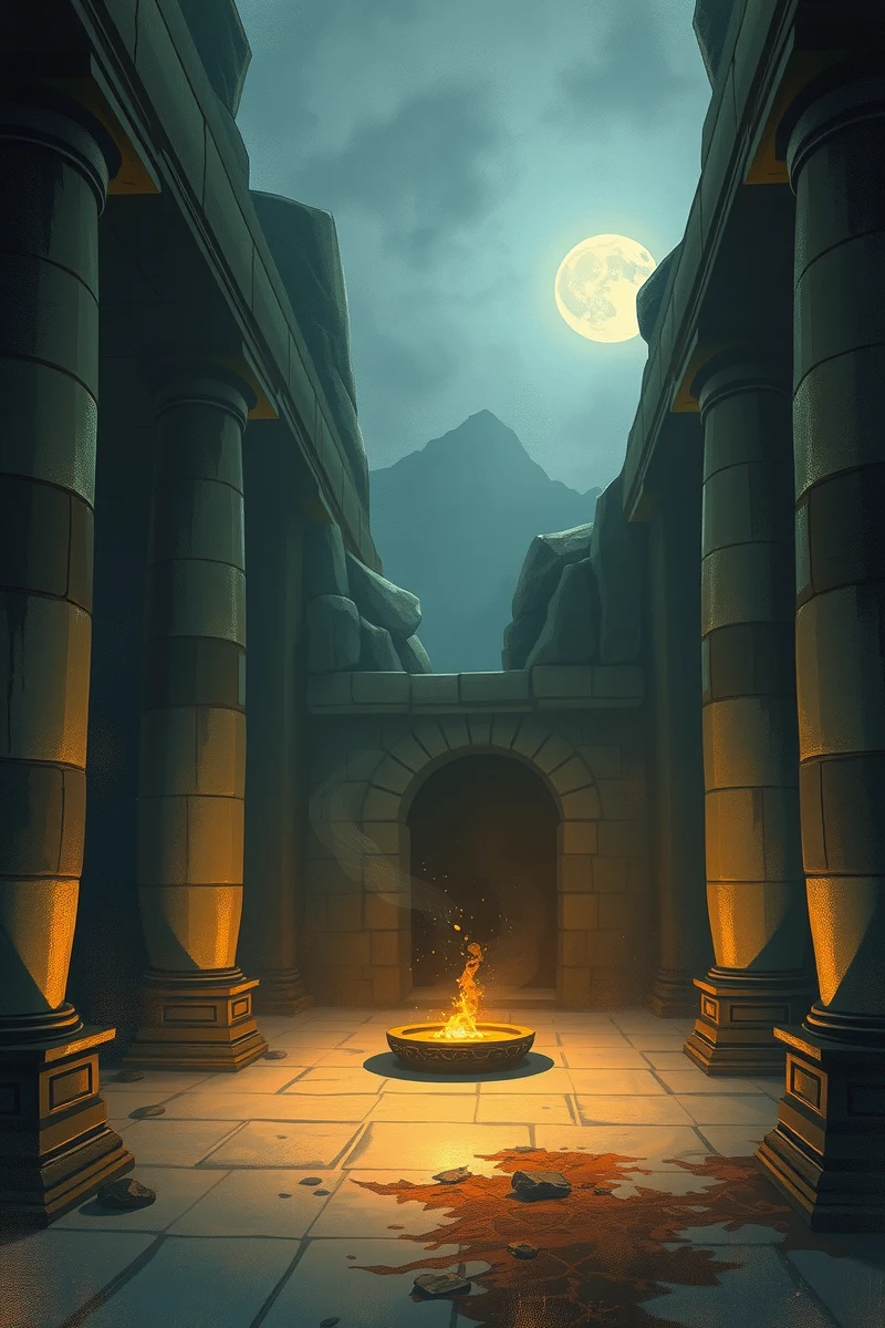 Dream of a Shrine Being Locked