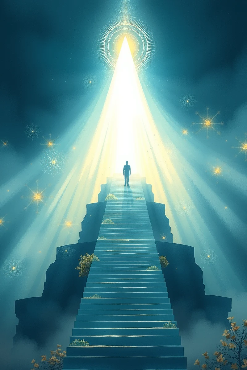 Dream of a Stairway Into Light Becoming a Garden