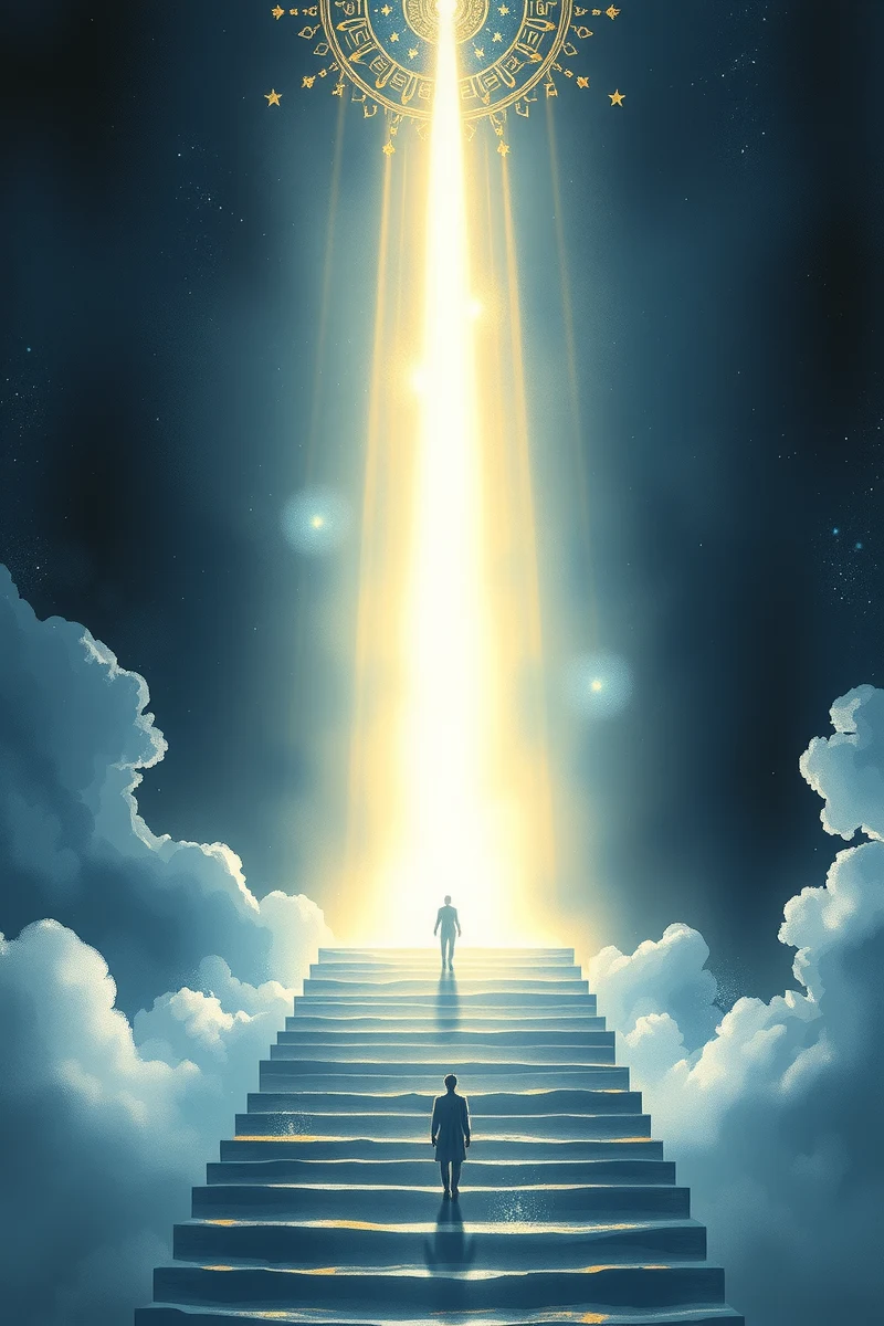 Dream of a Stairway Into Light Becoming a Path