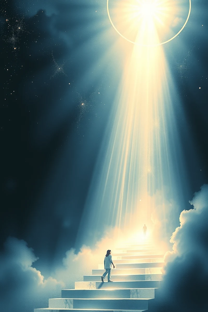 Dream of a Stairway Into Light Becoming Silence