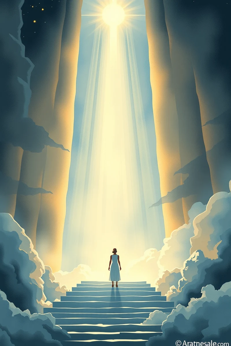 Dream of a Stairway Into Light Blessing You