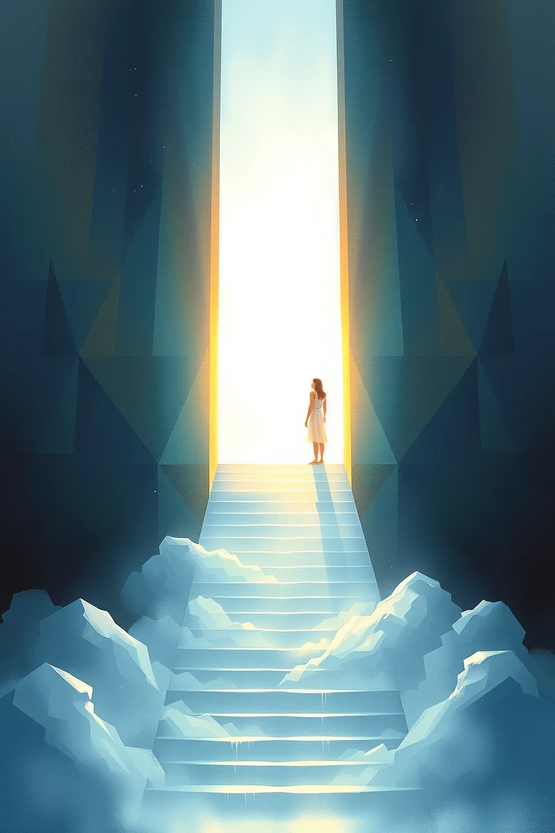 Dream of a Stairway Into Light Opening