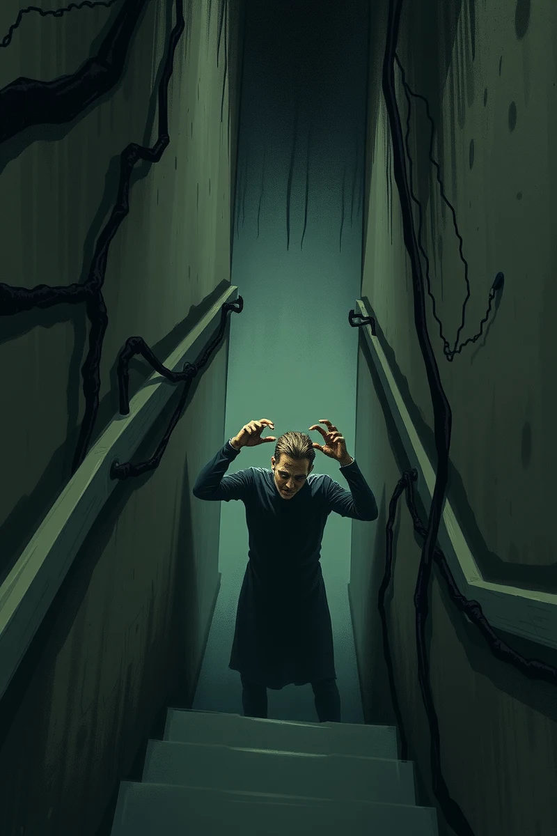Dream of a Stairwell After the Key Breaks