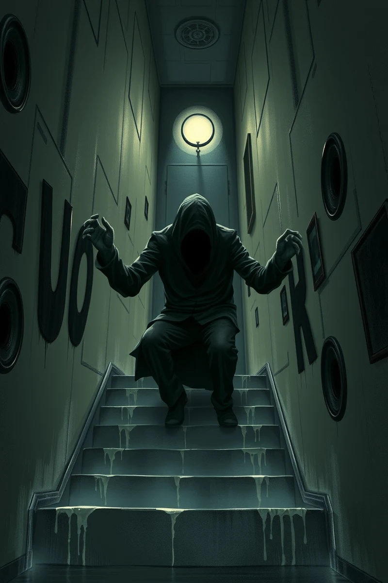 Dream of a Stairwell While Everyone Leaves Without You