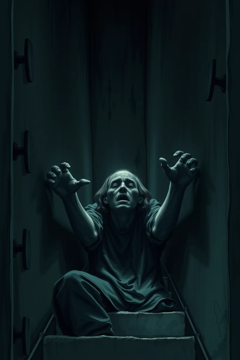 Dream of a Stairwell While Unable to Speak