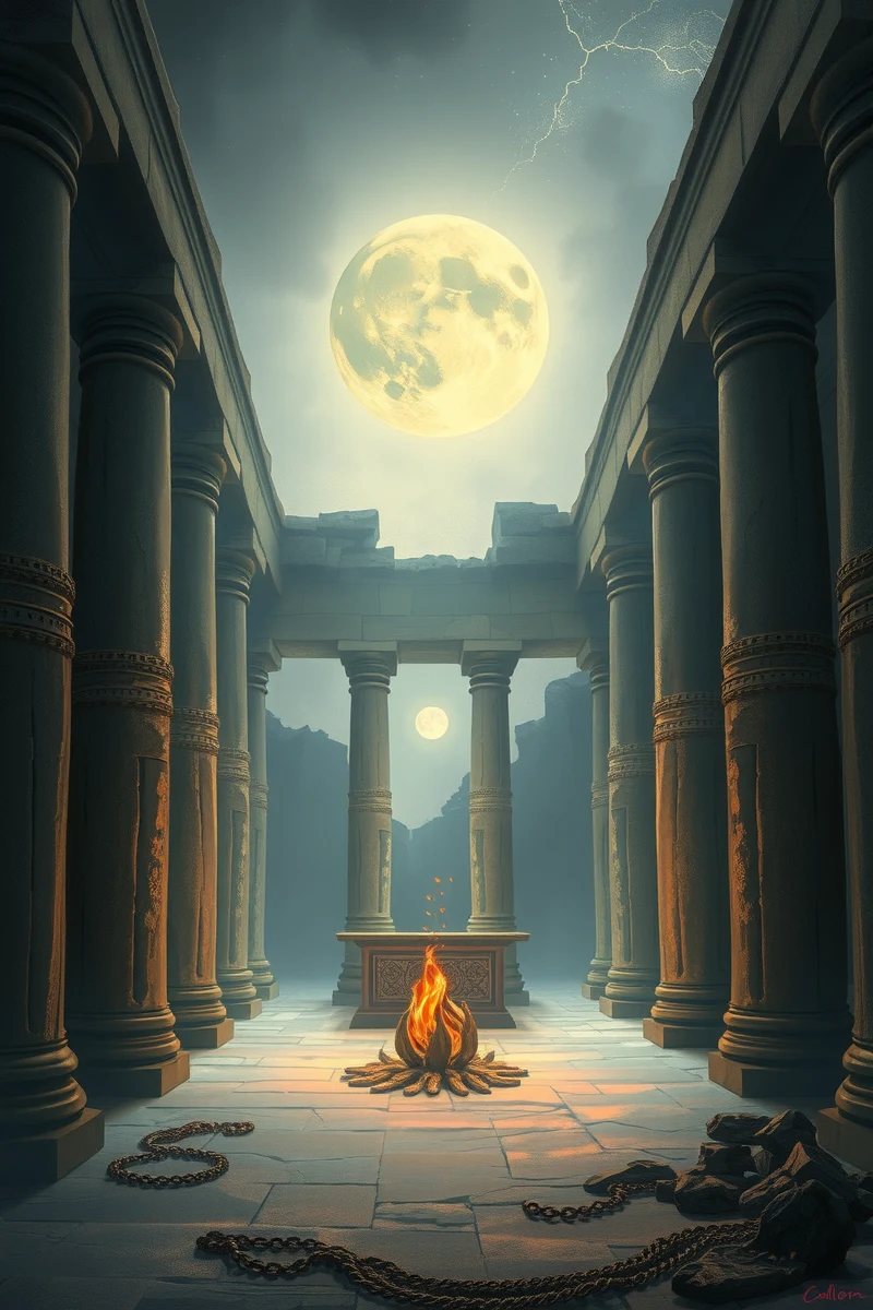 Dream of a Temple Being Cleaned