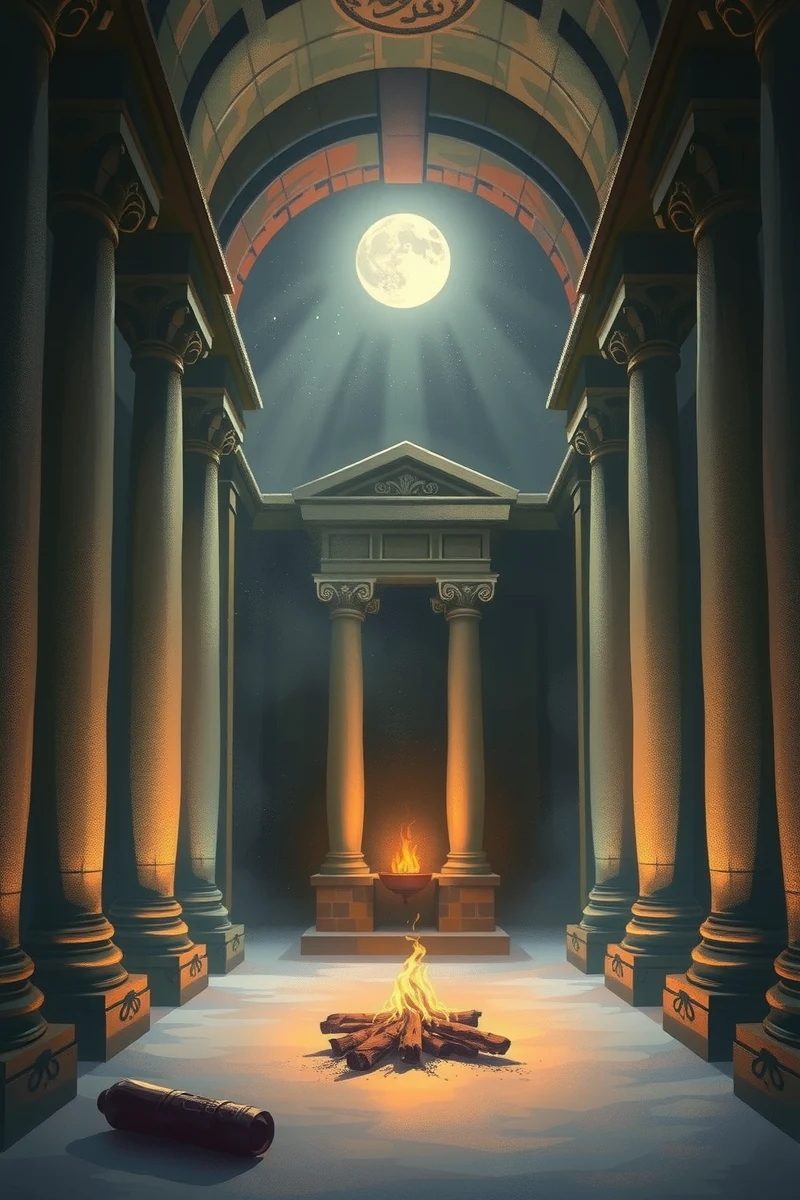 Dream of a Temple Inviting You Inside
