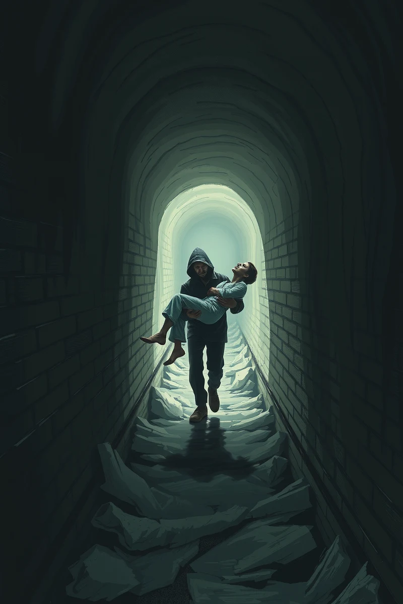 Dream of a Tunnel While Carrying Someone