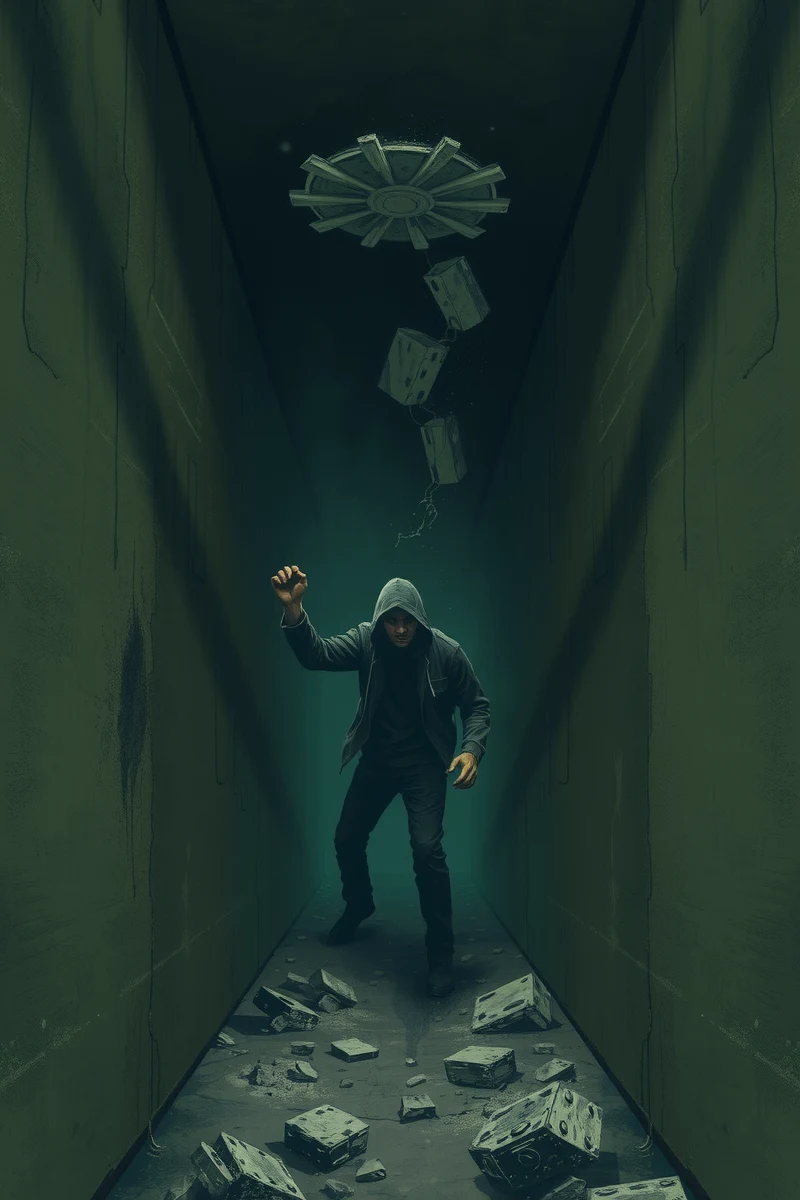 Dream of a Tunnel With the Ceiling Dropping