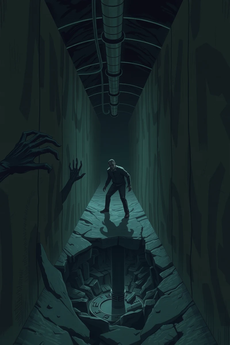 Dream of a Tunnel With the Floor Disappearing
