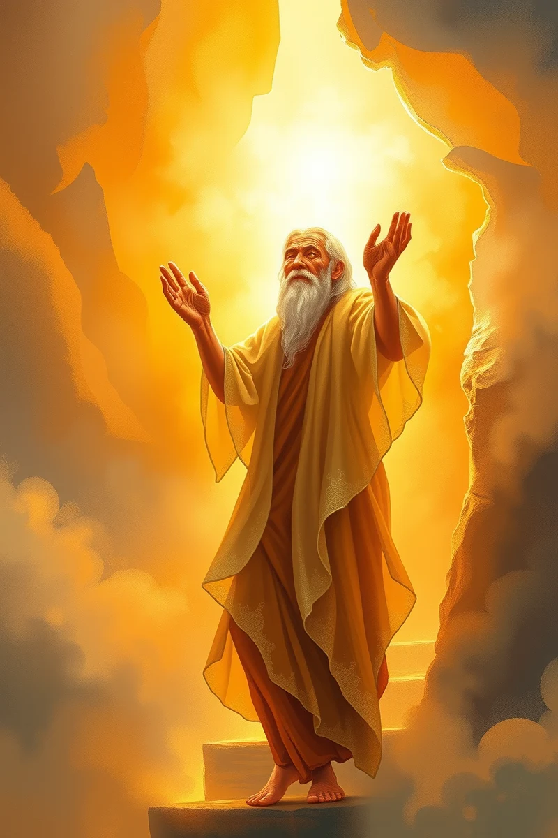 Dream of a Wise Old Man Leading You Home