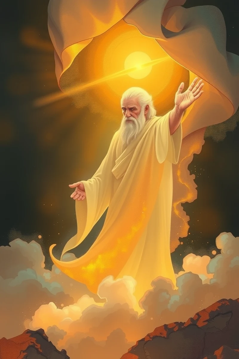Dream of a Wise Old Man Leaving a Message