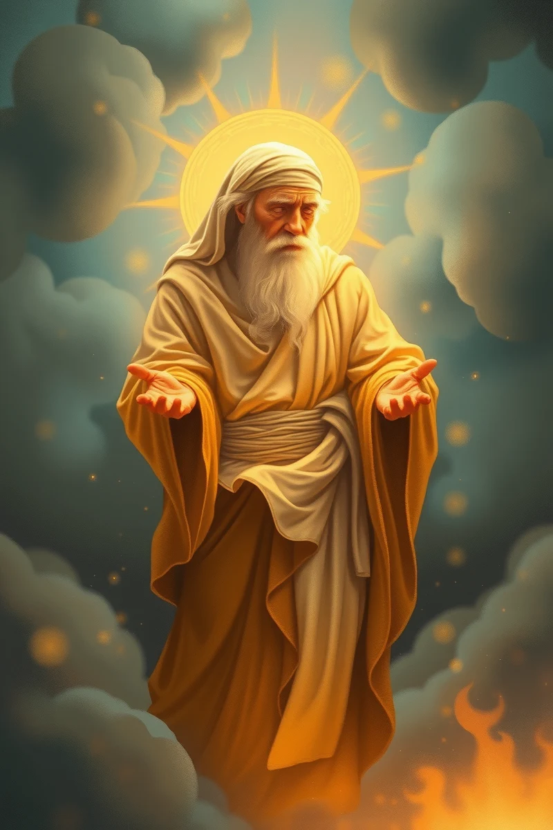 Dream of a Wise Old Man Refusing to Speak