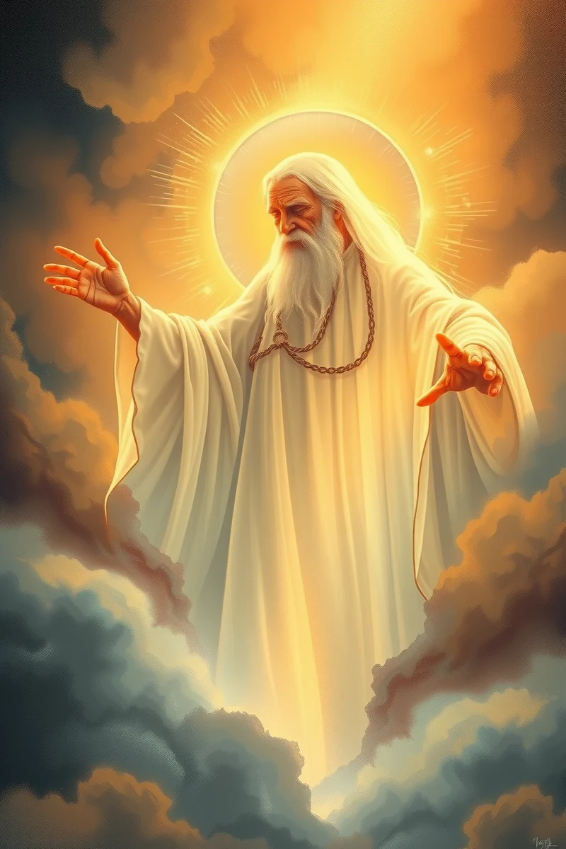 Dream of a Wise Old Man Showing a Hidden Room
