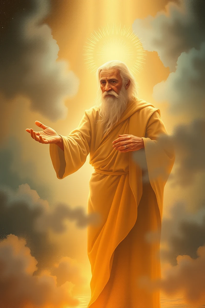 Dream of a Wise Old Man Showing Your Shadow