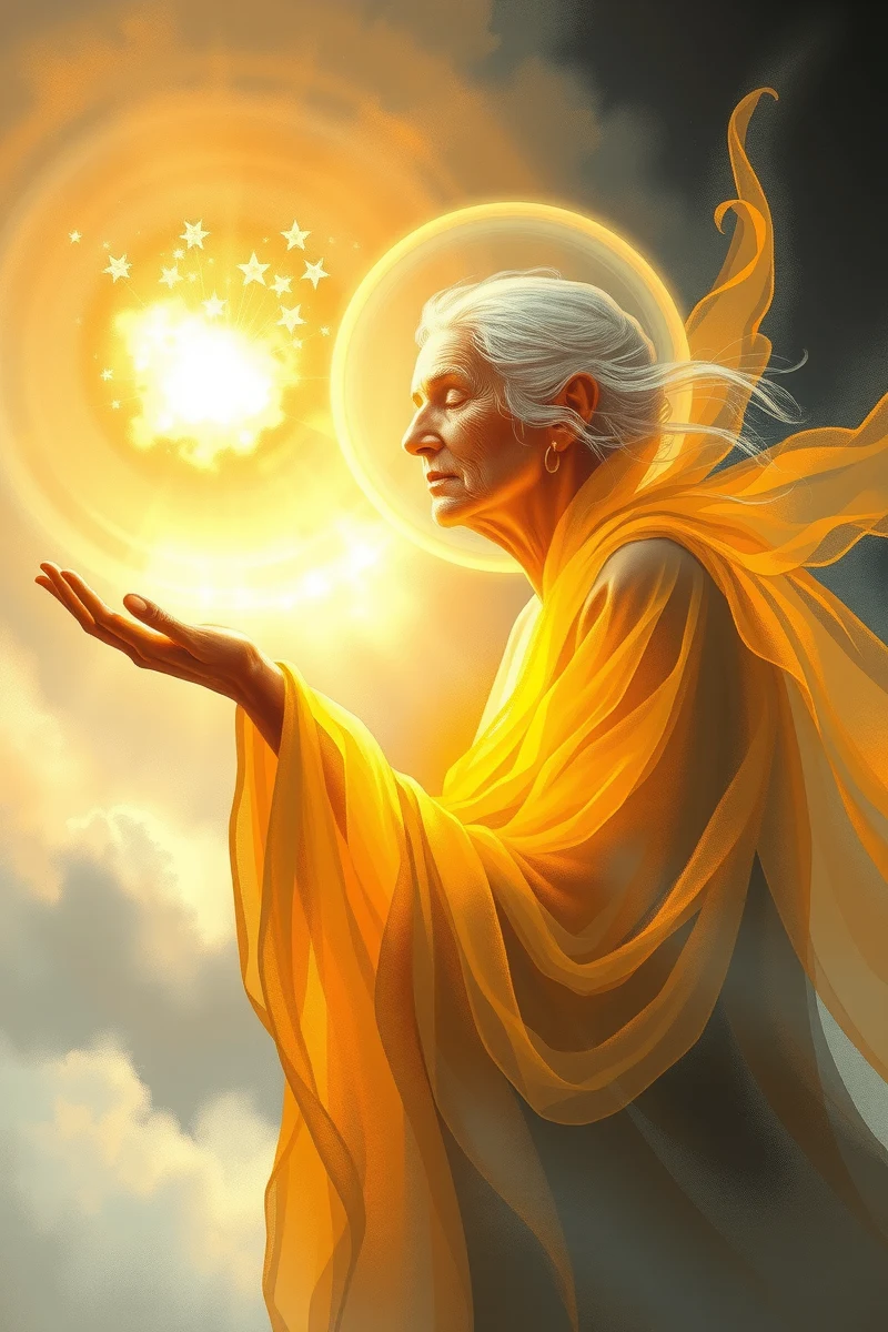 Dream of a Wise Old Woman Asking You to Remember