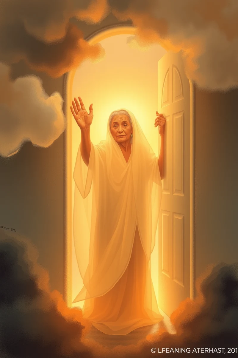 Dream of a Wise Old Woman Blocking a Door