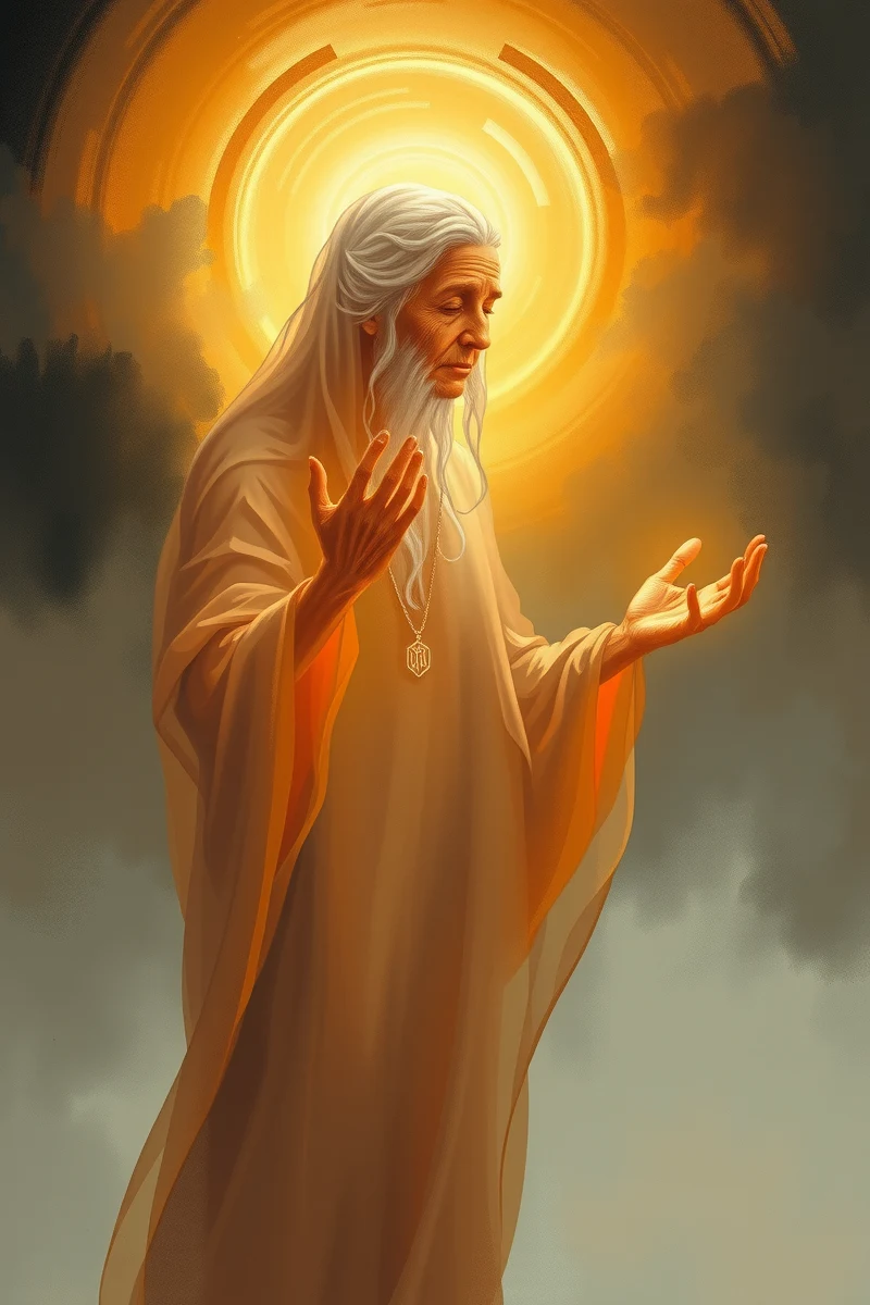 Dream of a Wise Old Woman Refusing to Speak