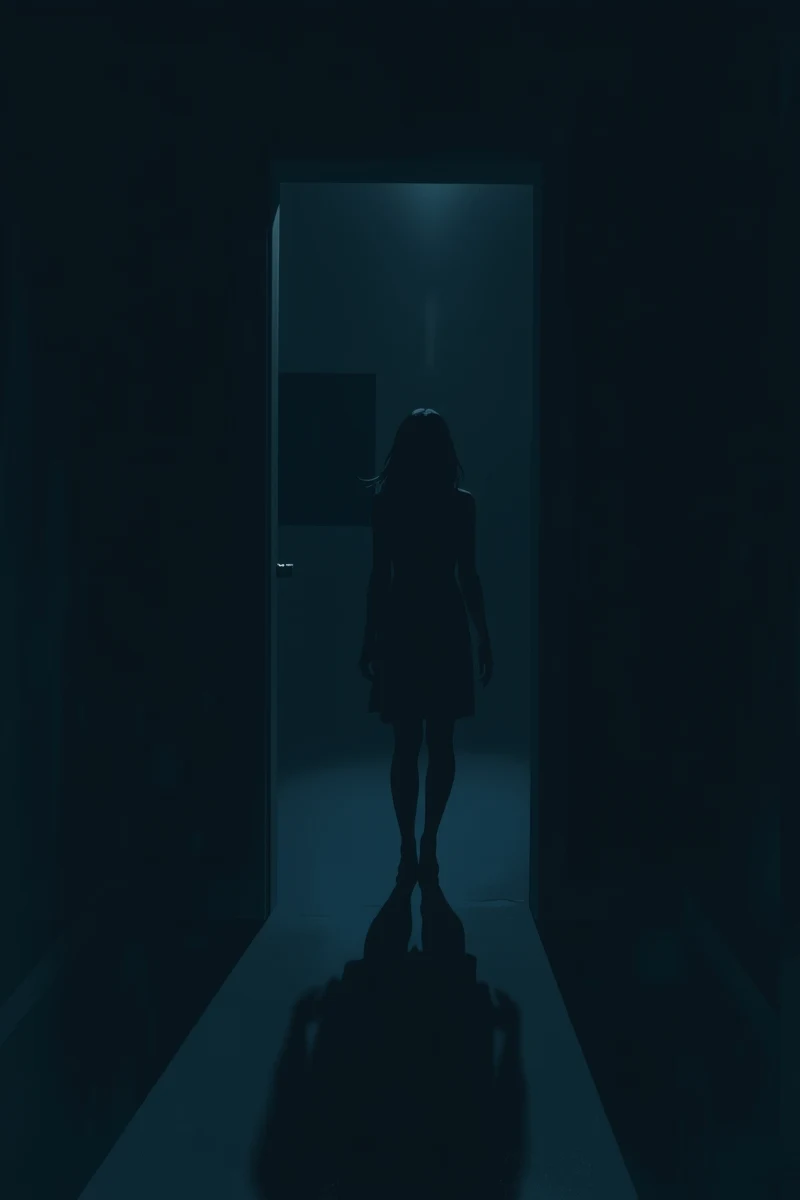 Dream of a Woman in the Hallway Appearing in the Mirror