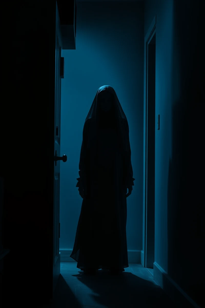 Dream of a Woman in the Hallway Moving Without Sound