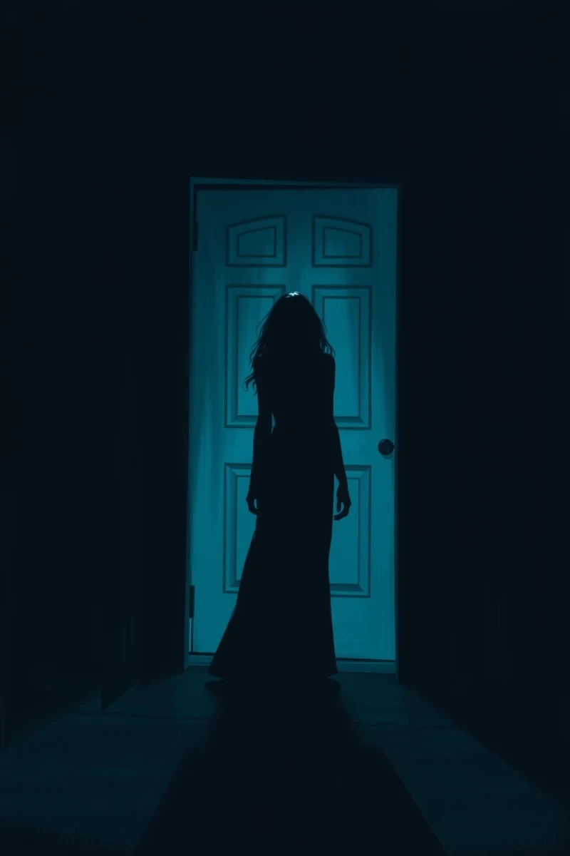 Dream of a Woman in the Hallway Opening the Door