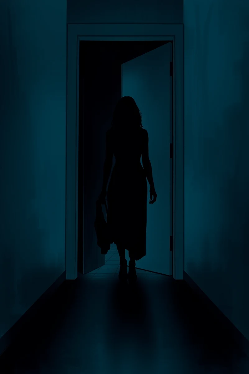 Dream of a Woman in the Hallway Watching Silently