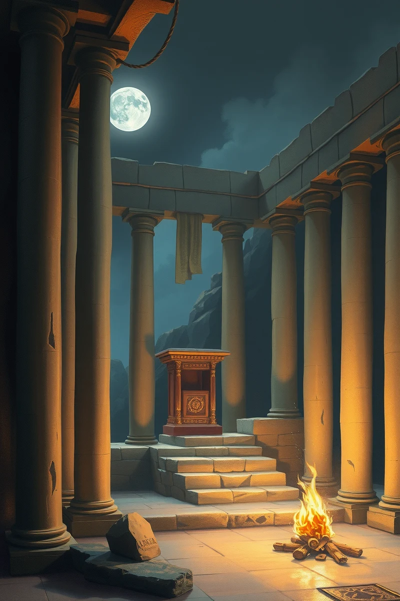 Dream of an Altar Being Rebuilt