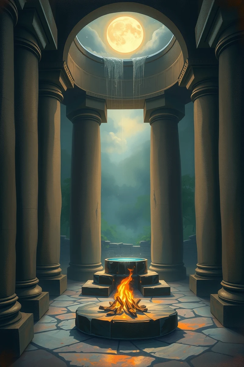 Dream of an Altar Holding Water