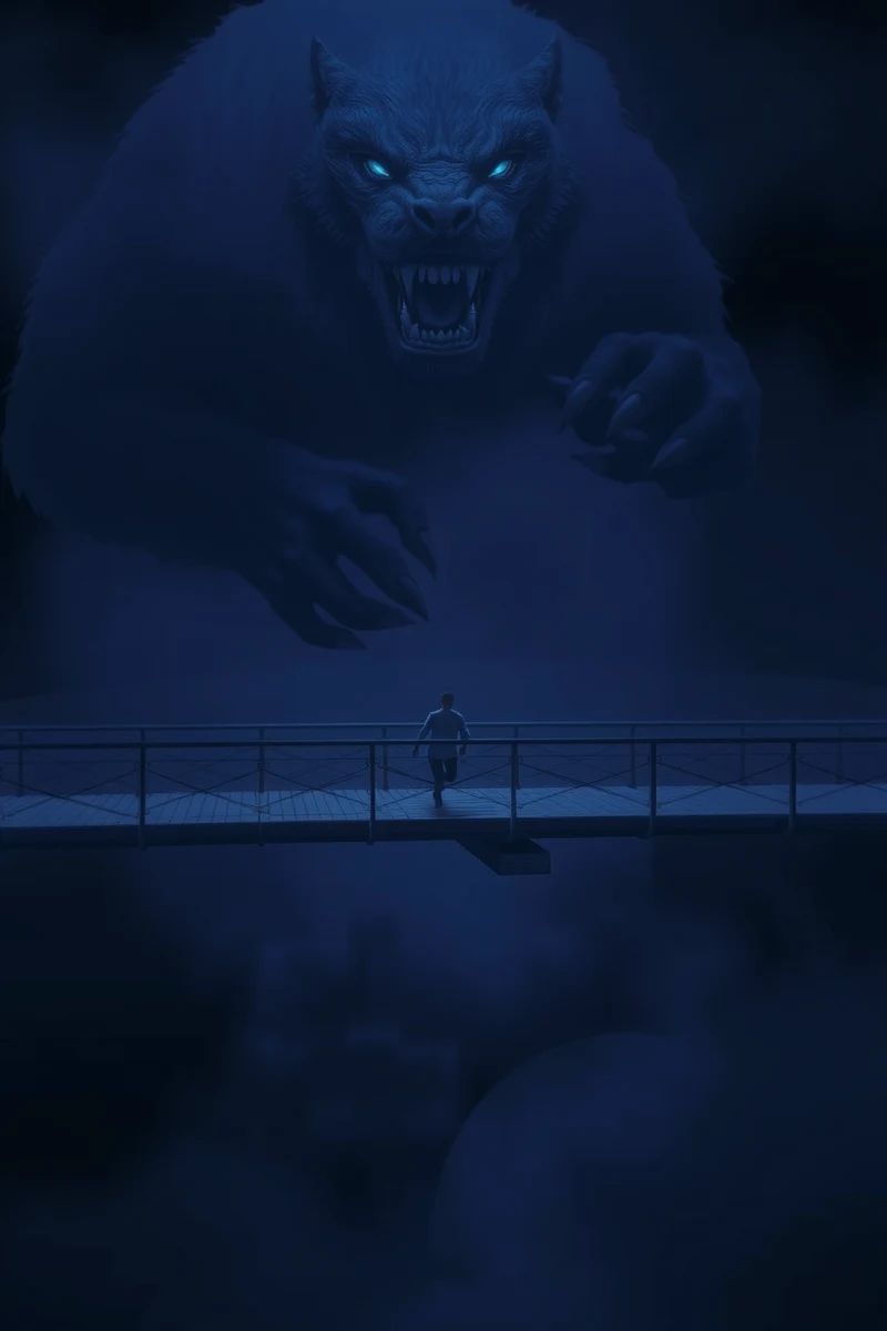 Dream of an Animal Across a Bridge