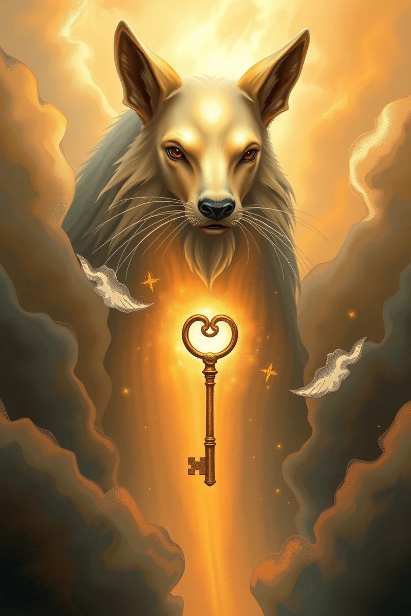 Dream of an Animal Guide Giving a Key