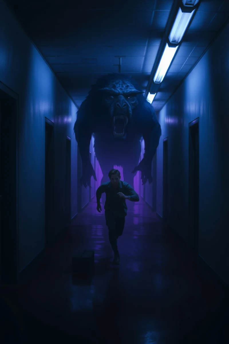 Dream of an Animal Through a Corridor