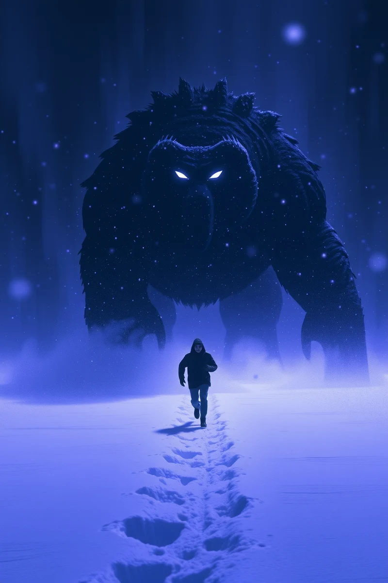 Dream of an Animal Through Snow