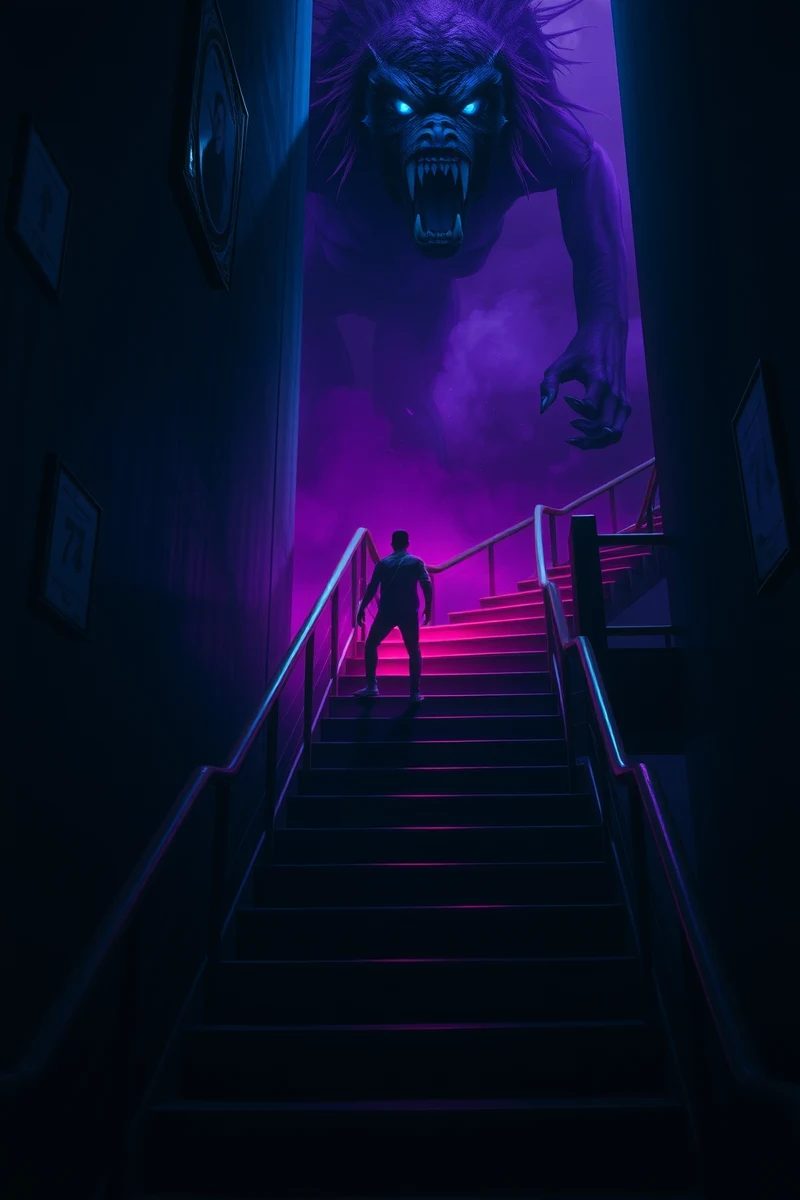 Dream of an Animal Up the Stairs