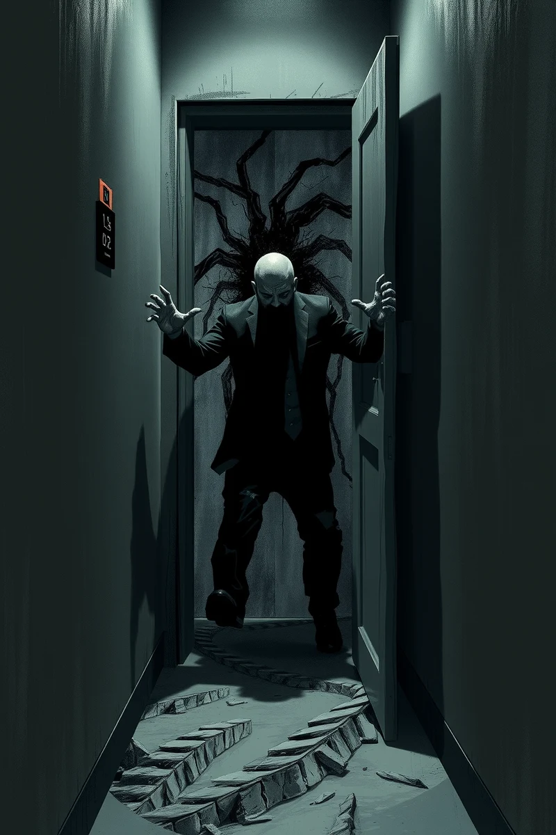 Dream of an Elevator Unable to Open the Door