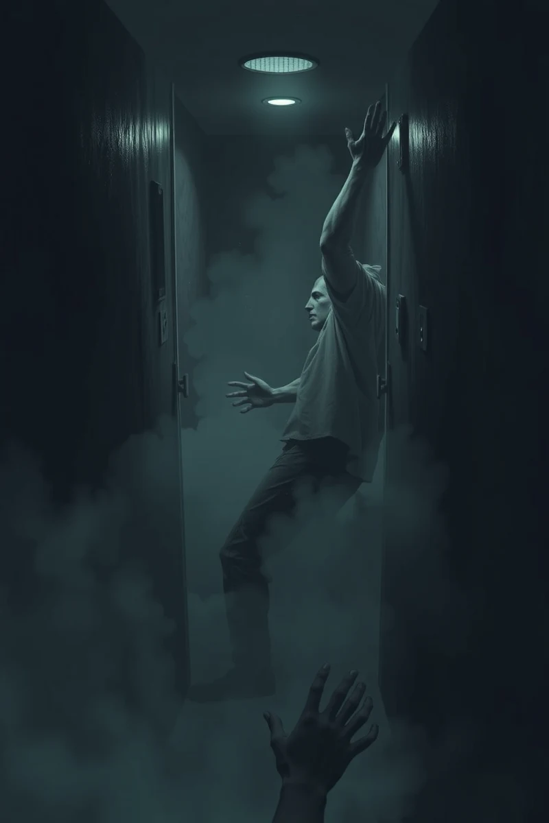 Dream of an Elevator With the Ceiling Dropping