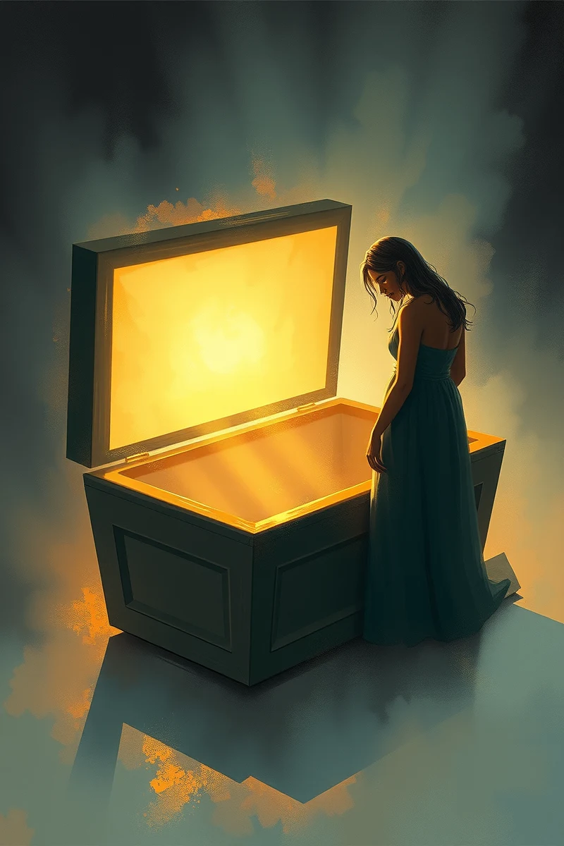 Dream of an Empty Coffin Being Cleaned