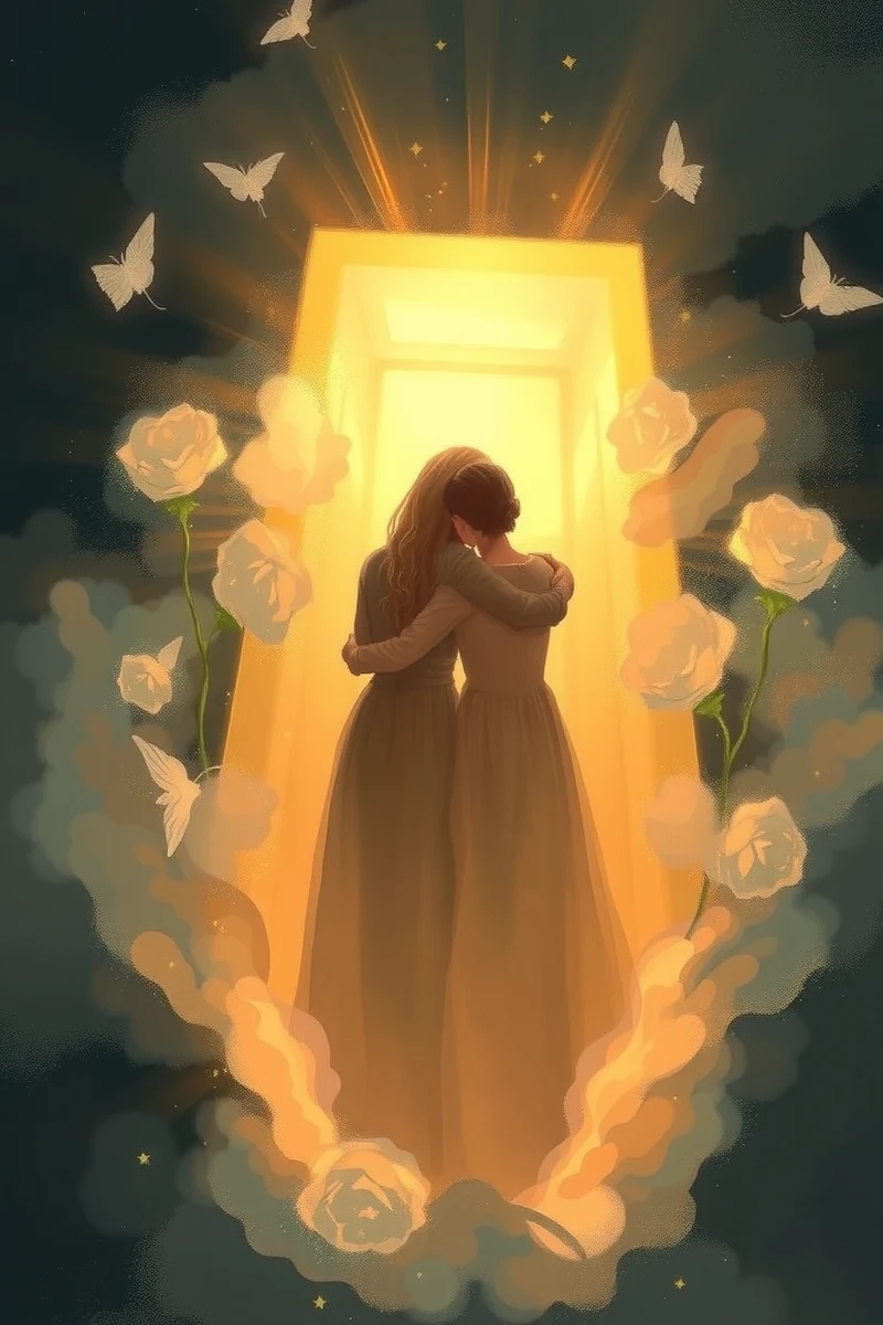 Dream of an Empty Coffin Changing Into Sunrise