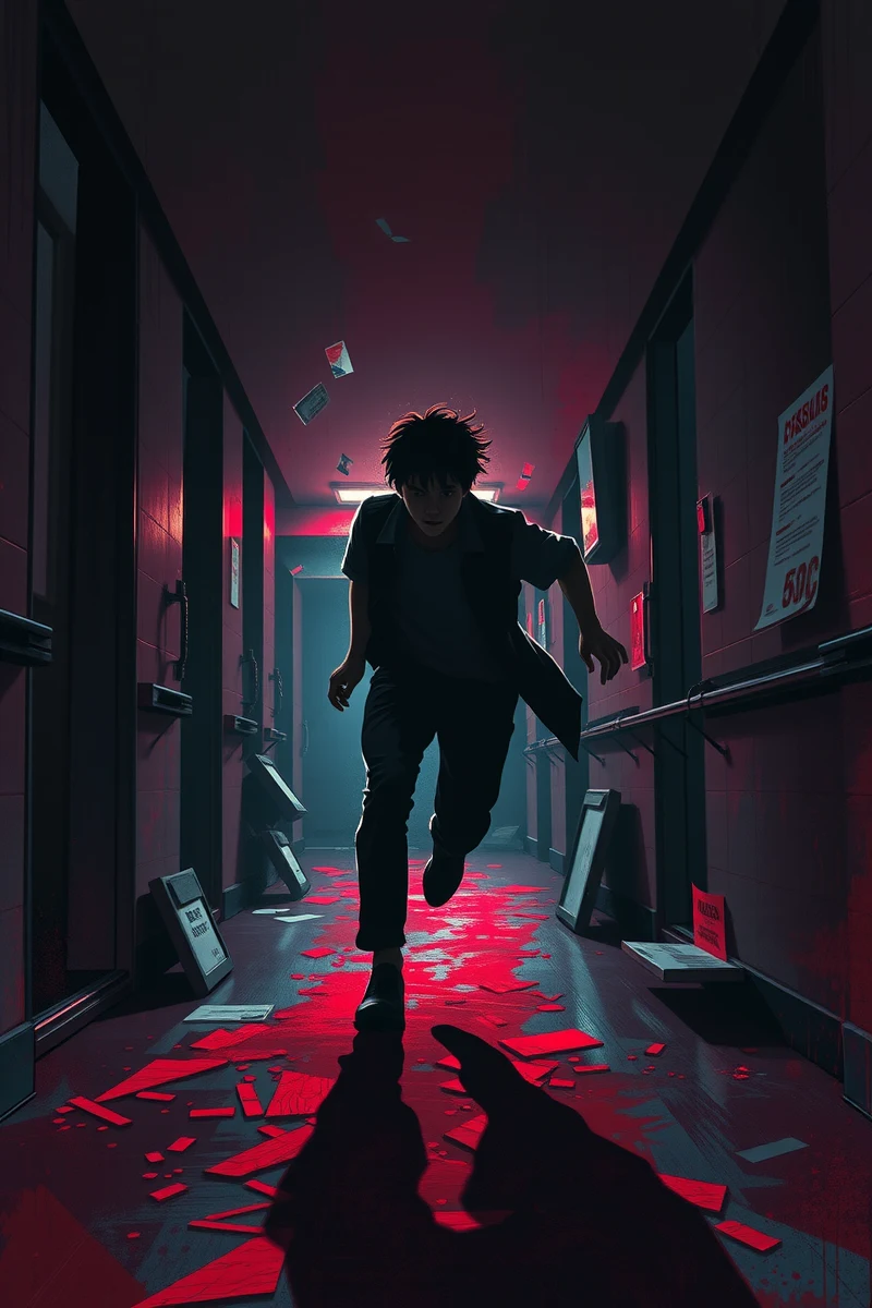 Dream of Being Attacked by a Stranger In a School Hallway